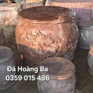 Bàn trống đá tự nhiên